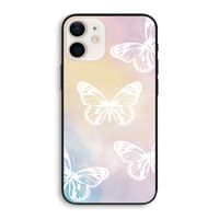 White butterfly: iPhone 12 Biologisch afbreekbaar hoesje