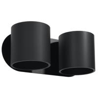 Wandlamp ORBIS 2 zwart
