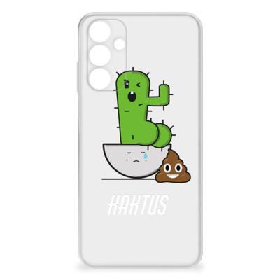 Samsung Galaxy A15 Telefoonhoesje met Naam Cactus Poo