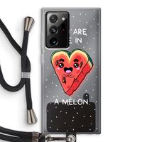 One In A Melon: Samsung Galaxy Note 20 Ultra / Note 20 Ultra 5G Transparant Hoesje met koord