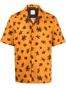 Paul Smith chemise à fleurs - Orange