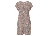 esmara Korte dames jumpsuit (Bruin/print, L (44/46))