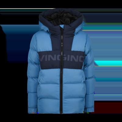 Vingino winter jas jongens - blauw - Tazol - kort