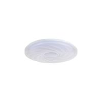 Searchlight PlafonniereAura chroom en wit - 97010-39WH