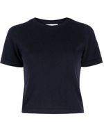 extreme cashmere t-shirt crop Tina - Bleu extreme cashmere t-shirt crop Tina - Bleu