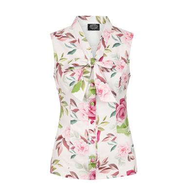 Heart & Roses Shantel Floral Top -S