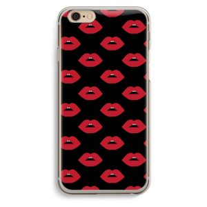 Lips: iPhone 6 / 6S Transparant Hoesje