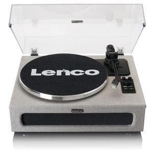 Lenco LS-440GY platenspeler met 4 ingebouwde luidsprekers