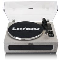 Lenco LS-440GY platenspeler met 4 ingebouwde luidsprekers - thumbnail