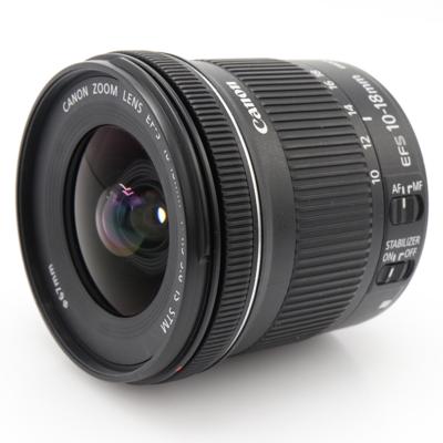 Canon EF-S 10-18mm F/4.5-5.6 IS STM occasion