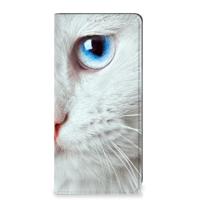 OPPO A54 5G | A74 5G | A93 5G | Hoesje maken | Witte Kat