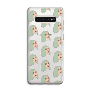King Kylie: Samsung Galaxy S10 4G Transparant Hoesje
