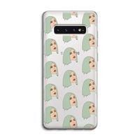 King Kylie: Samsung Galaxy S10 4G Transparant Hoesje