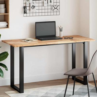 Tafelblad rechthoekig 140x60x2 cm massief acaciahout