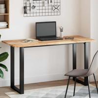 Tafelblad rechthoekig 140x60x2 cm massief acaciahout