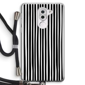 Stripes: Honor 6X Transparant Hoesje met koord