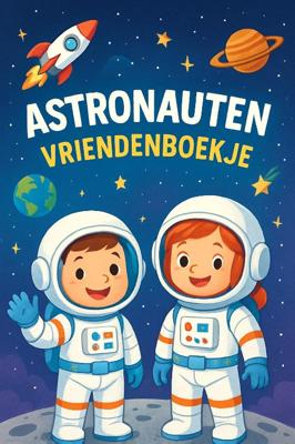 Astronauten Vriendenboekje (Paperback)