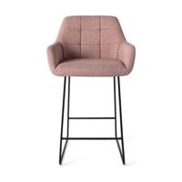 Jesper Home Noto barkruk H65 Vintage Rose slide black