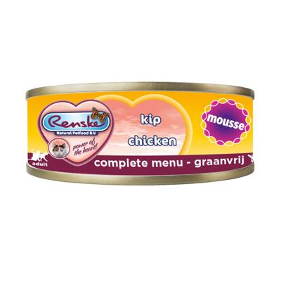 Vers kat mousse kip 70g - Renske