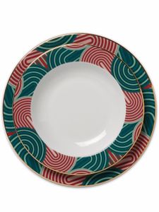 La DoubleJ assiettes Slinky (lot de deux) - Vert