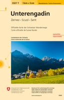 Wandelkaart - Topografische kaart 3327T Unterengadin | Swisstopo Wandelkaart - Topografische kaart 3327T Unterengadin | Swisstopo
