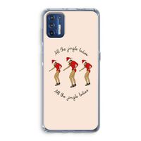 Jingle Ladies: Motorola Moto G9 Plus Transparant Hoesje