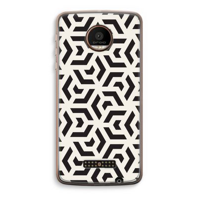 Crazy pattern: Motorola Moto Z Force Transparant Hoesje