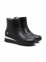 Liu Jo Kids bottines Connie compensées - Noir