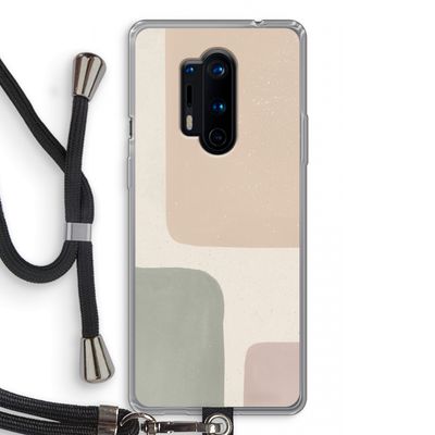 Geo #7: OnePlus 8 Pro Transparant Hoesje met koord