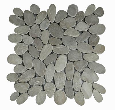 Stabigo Pebble S sliced tumb honed brown asian tan 30x30 cm