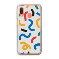 Illustratieve pop 2: Samsung Galaxy A20e Transparant Hoesje