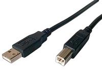 Sharkoon 4044951015283 USB-kabel 5 m USB 2.0 USB A USB B Zwart - thumbnail