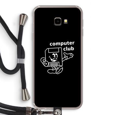 Floppyhead: Samsung Galaxy J4 Plus Transparant Hoesje met koord