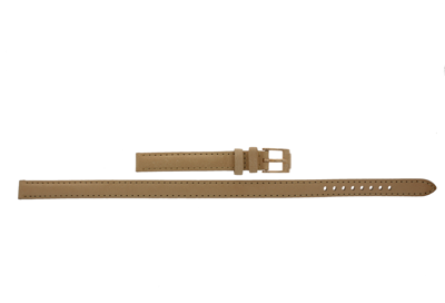 Horlogeband Michael Kors MK2347 Onderliggend Leder Beige 12mm