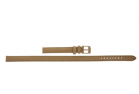 Horlogeband Michael Kors MK2347 Onderliggend Leder Beige 12mm Horlogeband Michael Kors MK2347 Onderliggend Leder Beige 12mm
