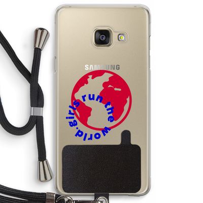 Run The World: Samsung Galaxy A3 (2016) Transparant Hoesje met koord