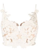 ZIMMERMANN haut-bustier Sensory en dentelle - Tons neutres - thumbnail