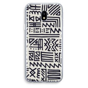 Marrakech print: Samsung Galaxy J3 (2017) Transparant Hoesje