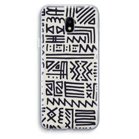 Marrakech print: Samsung Galaxy J3 (2017) Transparant Hoesje