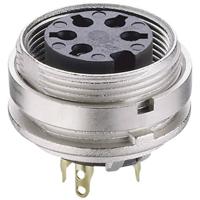 Lumberg KGV 70 DIN-connector Bus, inbouw verticaal Aantal polen: 7 Zilver 1 stuk(s)