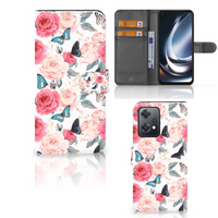 OnePlus Nord CE 2 Lite Hoesje Butterfly Roses - thumbnail