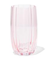 HEMA Vaas ⌀8x15.5cm glas roze