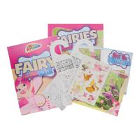 Creative Craft Group Fairy carry pack met stickers