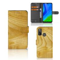 Huawei P Smart 2020 | Book Style Case | Licht Hout