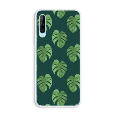 Monstera leaves: Huawei P Smart Pro Transparant Hoesje