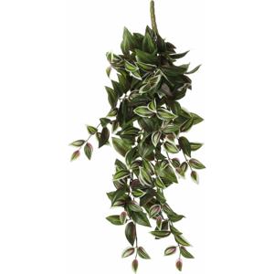 Tradescantia kunstplant - hangplant - 54 x 17 cm - Kamer/kantoor planten