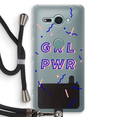 GRL PWR: Sony Xperia XZ2 Compact Transparant Hoesje met koord