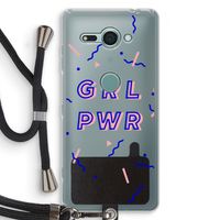 GRL PWR: Sony Xperia XZ2 Compact Transparant Hoesje met koord