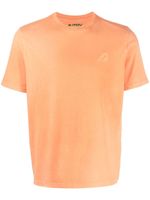 Autry t-shirt en coton à logo en relief - Orange