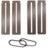 StewMac SM3745 fingerboard guards voor basgitaar - set van 4